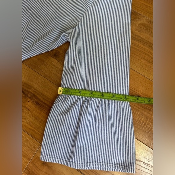 Dip Blue 3/4 Sleeve Button Down Shirt - Picture 12 of 12